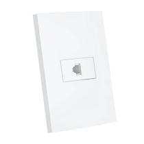 Tomada Dubai Branca Rj45 Cat.5E Enerbras