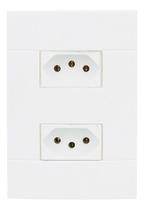 Tomada Dupla 10A + 20A Conjunto 4x2 Lunare Schneider