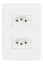 Tomada Dupla 10A + 20A Conjunto 4x2 Lunare Schneider Tomada Dupla 10A + 20A Conjunto 4x2 Lunare Schneider