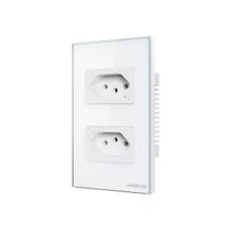Tomada Dupla 10A Inteligente WI-FI ETS 1002 Branco 4850064
