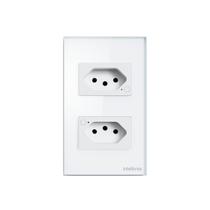 Tomada Dupla 10A Inteligente Wi-Fi Ets 1002 Branco 4850064