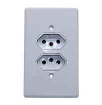 Tomada Dupla 20A 3 Pinos Gelo - Radial 1807217