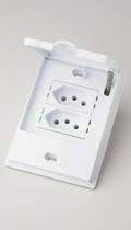 Tomada Dupla 20A Externa Modular IP44 Tomada Dupla 20A Externa Modular IP44