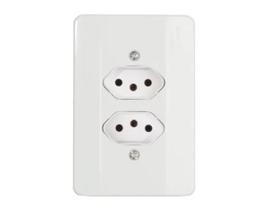 Tomada Dupla 2P+T Nbr 20A 250V Mectronic