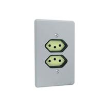 Tomada dupla 2x4 10a cz radial