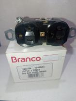 Tomada dupla 3 pinos para GERADOR BRANCO B4t 2500l/2500s Tomada dupla 3 pinos para GERADOR BRANCO B4t 2500l/2500s