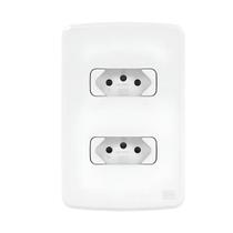 Tomada dupla Compose 10A BR - WEG Tomada dupla Compose 10A BR - WEG