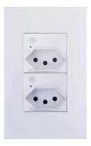 Tomada Dupla De Parede 10a Inteligente Wifi - Alexa E Google