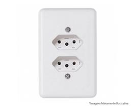 Tomada Dupla Ilumi Stylus Bip 2P T C/Pl 20A 250V 20121 Tomada Dupla Ilumi Stylus Bip 2P T C/Pl 20A 250V 20121