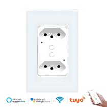 Tomada Dupla Inteligente, 13A, Compatível Alexa, Google Home