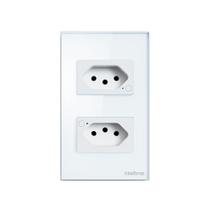 Tomada Dupla Inteligente Wi-Fi ETS 1002 Branco Intelbras Tomada Dupla Inteligente Wi-Fi ETS 1002 Branco Intelbras