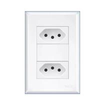 Tomada Dupla Padrao 2p+t 4x2 10a Evidence - Fame