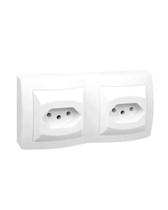 Tomada Dupla Sobrepor Pial Sistema X 2P+T 10A 250V