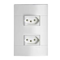 Tomada Duplas 10A 4x2 Branca Lunare Prm4424721 Schneider