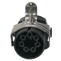 Tomada Elétrica Carreta 5 Polos Macho Redondo Abs Rastreador Bivolt - DNI8393