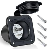 Tomada Elétrica EilxMag 15 Amp 125V Entrada à Prova d'Água para RV