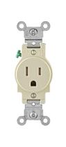 Tomada elétrica Leviton 15A TR Single