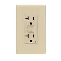 Tomada elétrica Leviton C31-GFNT2-0PI GFCI bege