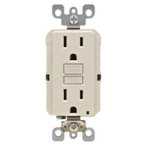 Tomada elétrica Leviton R06-GFNT1-0KT 15A GFCI