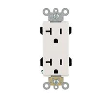 Tomada elétrica Leviton R42-16352-W Decora Plus Grounded