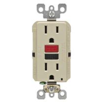 Tomada elétrica Leviton R71-GFNT1-0RI 15A Ivory 4x6 cm Tomada elétrica Leviton R71-GFNT1-0RI 15A Ivory 4x6 cm