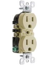 Tomada elétrica Leviton T5320-I 15A 125V resistente a violações