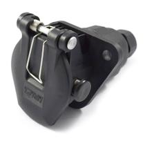 Tomada Elétrica Para Engate 7 Polos Fêmea ABS 12/24V