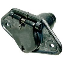 Tomada Elétrica para Engate Redonda 6 polos Fêmea