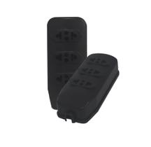 Tomada em Barra 10A - 3 Pontos Preta