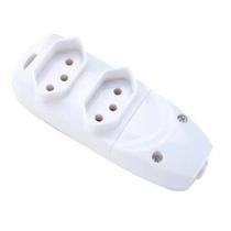 Tomada em barra 2tom 2p+t 10a tramontina 57504/062