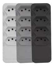 Tomada Em Barra Quadrupla 2p-t 10a 4 Pinos Tomada Em Barra Quadrupla 2p-t 10a 4 Pinos