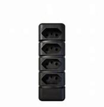 Tomada em barra quadrupla biamper 10a ou 20a kahel
