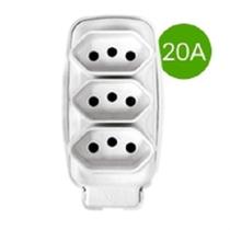 Tomada em barra tripla 20a - ilumi
