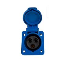 Tomada Embutir 2P+T 32A 6H 220/250V Azul OMG-3246 Tomada Embutir 2P+T 32A 6H 220/250V Azul OMG-3246