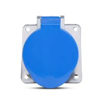 Tomada Embutir 3P+N+T 63A 200/250V A5549 Azul Steck