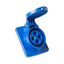 Tomada Embutir Industrial 3P+T 16A 220-250V 9H Azul IP44 56255232 Tramontina Tomada Embutir Industrial 3P+T 16A 220-250V 9H Azul IP44 56255232 Tramontina