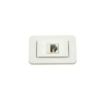 Tomada Embutir Móveis Informática Rj 45 Branco - Lumitek