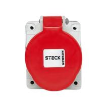 Tomada Embutir Newkon 16A 3P+N+T Steck 380/440V IP44 VM Tomada Embutir Newkon 16A 3P+N+T Steck 380/440V IP44 VM