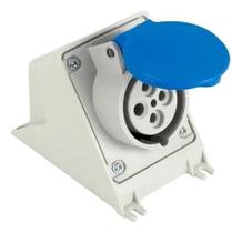 Tomada Embutir Newkon 3P+T 32A 200/250V Azul 9H P44 Steck