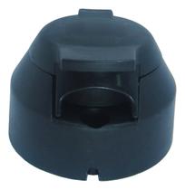 Tomada Engate 6 Polos Fêmea Universal Nylon Preto Dni8370