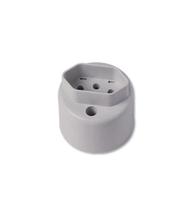 Tomada Externa Cinza Redonda 2P+T 10A 250V Ilumi Tomada Externa Cinza Redonda 2P+T 10A 250V Ilumi