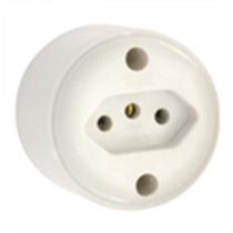 Tomada Externa Fame 2 Polos +Terra Fame 20A Externa 8214240