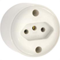 Tomada Externa Fame 2 Polos +Terra Fame 20A Externa