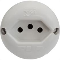 Tomada Externa Flp 2P+T. 20A Branca - Kit C/10 Pecas Tomada Externa Flp 2P+T. 20A Branca - Kit C/10 Pecas