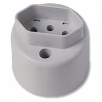 Tomada Externa Ilumi 2P+T. 10A Pequena 17500 ./ Kit Com 10 Peças Tomada Externa Ilumi 2P+T. 10A Pequena 17500 ./ Kit Com 10 Peças