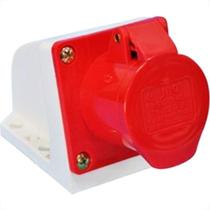 Tomada Externa Jng 2 Polos +Terra 32A 380V Vermelha 53604 Tomada Externa Jng 2 Polos +Terra 32A 380V Vermelha 53604