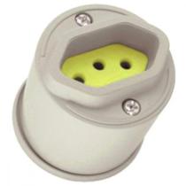 Tomada Externa Radial 2P+T 10A Red 1181 - Kit C/50 Unidades