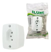 Tomada Externa Sobrepor Branca 10a Tomada Externa Sobrepor Branca 10a