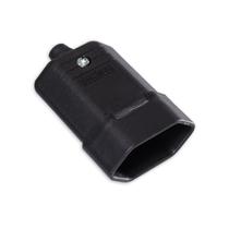 Tomada Fêmea 10A 2 Pinos Preta MarGirius Tomada Fêmea 10A 2 Pinos Preta MarGirius