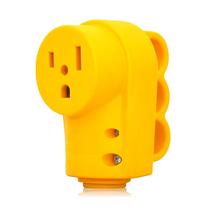 Tomada fêmea Veepeak NEMA 6-50R 50A 250V com alça de 3 furos Tomada fêmea Veepeak NEMA 6-50R 50A 250V com alça de 3 furos